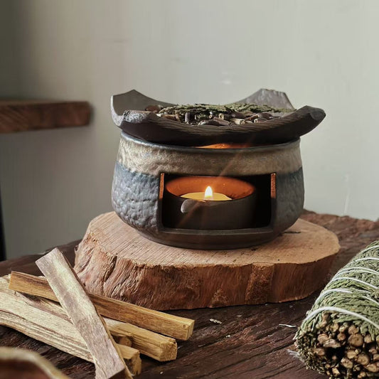 “Gilder” Ceramic Aromatherapy Heating Plate