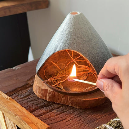 "FOG" Ceramic Aromatherapy Fireplace