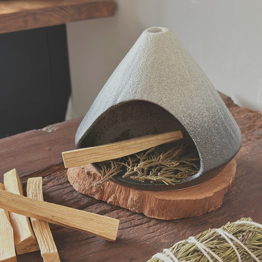 "FOG" Ceramic Aromatherapy Fireplace