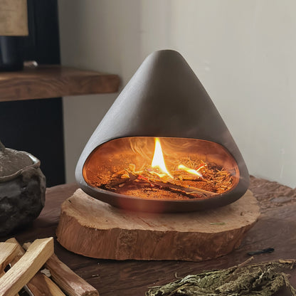 "Pyra Nest" Ceramic Aromatherapy Fireplace